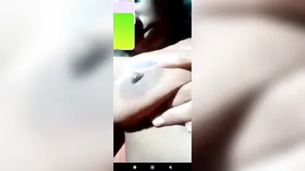Horny Bengali Babe Flashing Her Boobs During Our Video Call