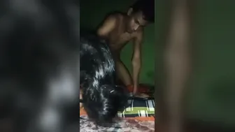 Cheating Married Wife Moaning Loud While Riding Another Man Dick