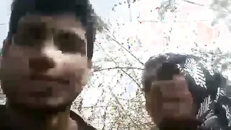 Muslim Desi GF Sucking Cock Outdoors In Risky Public Spot