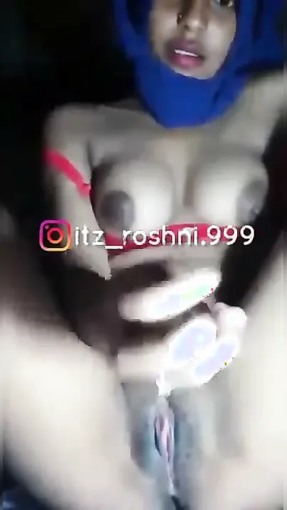 Shy Desi Babe In Hijab Secretly Fingering Her Wet Pussy At Home