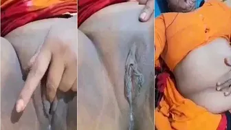 Naughty Married Bhabhi Teasing And Playing For Lover On Webcam