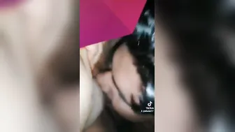 Cheating Wife Fingering And Fucking Lover Behind His Back