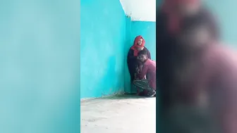 Village Girl Bent Over Getting Fucked Standing Behind The Door