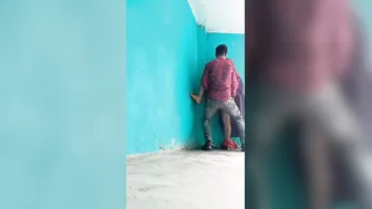 Village Girl Bent Over Getting Fucked Standing Behind The Door