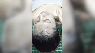 Naked Babe Getting Oiled Up And Massaged While Talking Nasty