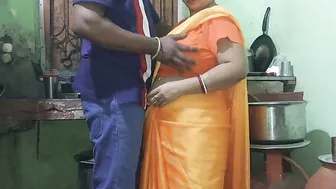 Horny Housewife Getting Fucked By Hubby In The Kitchen