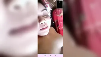 My Thick GF Stripping Naked On Video Call For Me