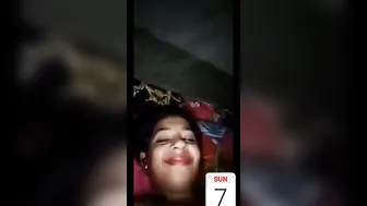 Chubby Babe Flashing Her Perfect Tits During Video Call