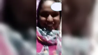 Curvy GF Flashing Her Big Tits During Our Video Call