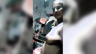 Bhabhi Teasing Me Showing Her Big Boobs From Every Angle