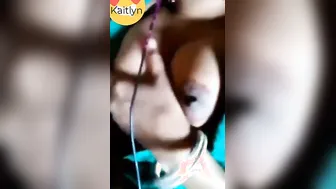 Married Slut Showing Me Her Soft Tits On Our Secret Video Call