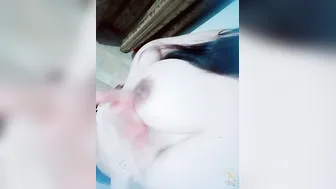 Busty Married Neighbor Flashing Her Big Tits Just For Me Alone