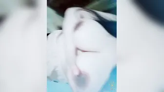Busty Married Neighbor Flashing Her Big Tits Just For Me Alone