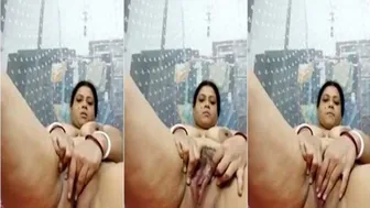 Horny Housewife Undressing Completely For Her Lover On Video