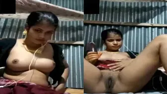 My Slum Wife Stripping Naked Teasing Me On Camera At Home Today