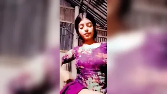 Young GF Revealing Her Virgin Pussy Spreading Legs Wide