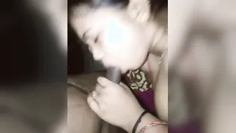 My Bhabhi Sucking Cock Like A Pro Swallowing Every Drop Tonight