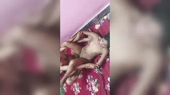 Three Village Girls Experimenting Together In Private Session