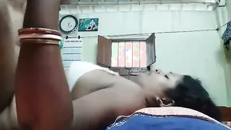 Eating Out My Married Neighbor Before Fucking Her On The Bed