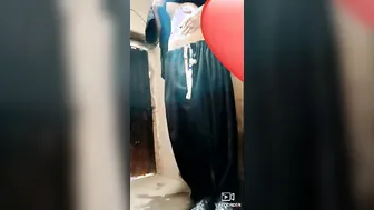 Village Wife Recording Herself Pissing In Bathroom For Husband