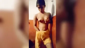 Horny Tamil GF Fingering Her Wet Pussy Alone In Her Bedroom