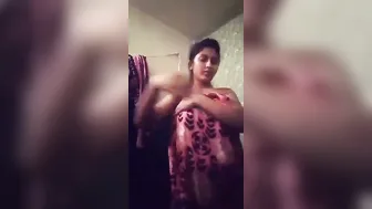 Shy GF Stripping Naked And Showing Everything For Bf