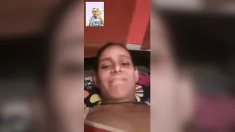 Cute Bhabhi Stripping Naked Showing Off Her Tits And Wet Pussy