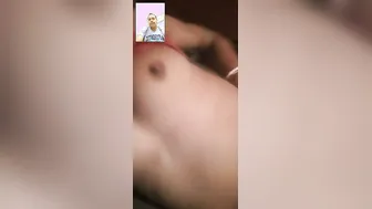 Cute Bhabhi Stripping Naked Showing Off Her Tits And Wet Pussy