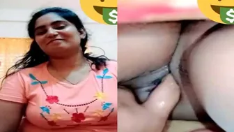 Shy Married Woman Fingering Herself For Stranger On Video Call