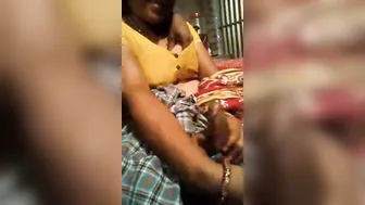 Bhabhi Moaning As Devar Gropes Her Boobs While She Jerks Him Off