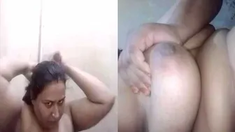 Milk Tanker Bhabhi Recording Herself Naked In Bathroom Alone