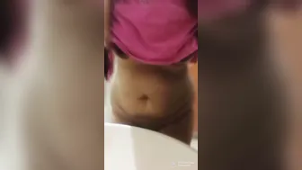 Sweet Married Bhabhi Stripping Naked Showing Assets On Camera