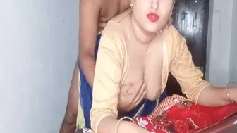 Milky Boobed Wife Taking Cock Doggy Style Moaning So Loudly