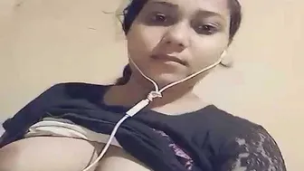 Big Tit GF Spreading Her Tight Little Pussy For Camera
