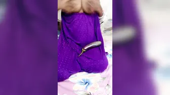Bengali Housewife Masturbating With Vegetable In Her Bedroom