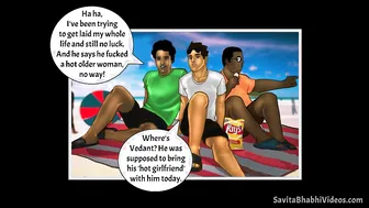 Married Bhabhi Stripping Bikini Teasing Before Getting Fucked