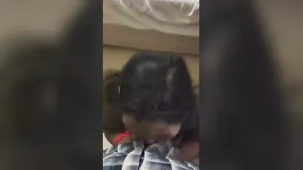 Busty Indian Babe Sucking Manager's Cock In Cheap Hotel Room