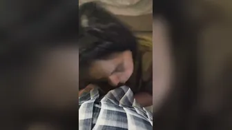 Busty Indian Babe Sucking Manager's Cock In Cheap Hotel Room