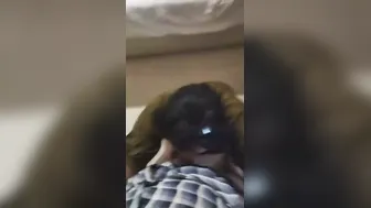 Busty Indian Babe Sucking Manager's Cock In Cheap Hotel Room