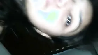 Horny GF Sucking And Riding Her Lovers Thick Cock