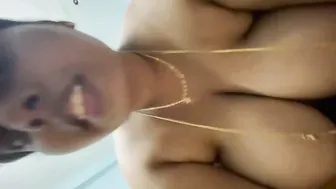 Tamil Wife With Huge Melons Riding Cock Till He Fills Her