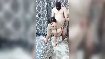 Thick Bhabhi Bent Over Taking Standing Doggy Pounding Hard