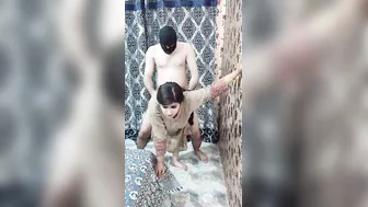 Thick Bhabhi Bent Over Taking Standing Doggy Pounding Hard