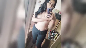 Nerdy College Slut In Glasses Revealing Her Perky Boobs On Cam
