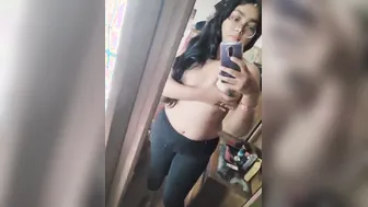 Nerdy College Slut In Glasses Revealing Her Perky Boobs On Cam