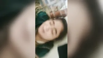 Desi GF Swallowing Every Drop Of His Hot Thick Load