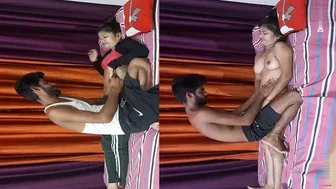 Young Desi Lovers Making Out And Grinding In Bedroom Session