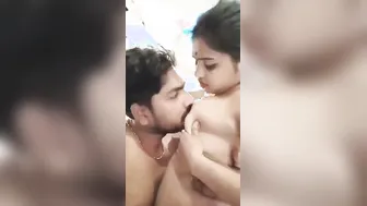 Horny Indian GF Eating My Cock Before I Pound Her Pussy