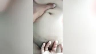 Busty GF Getting Fingered Outdoors By Her Horny Lover