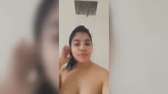 Stunning Indian Babe Showing Off Her Big Tits In Sexy Selfie
